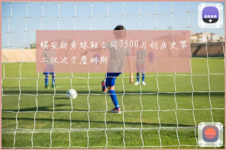 锡安新秀球鞋合同7500万创历史第二仅次于詹姆斯