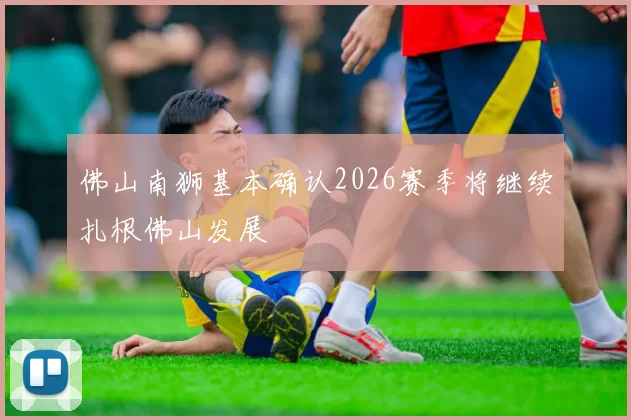 佛山南狮基本确认2026赛季将继续扎根佛山发展